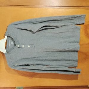 ✨American Eagle men's size small gray long sleeve tee